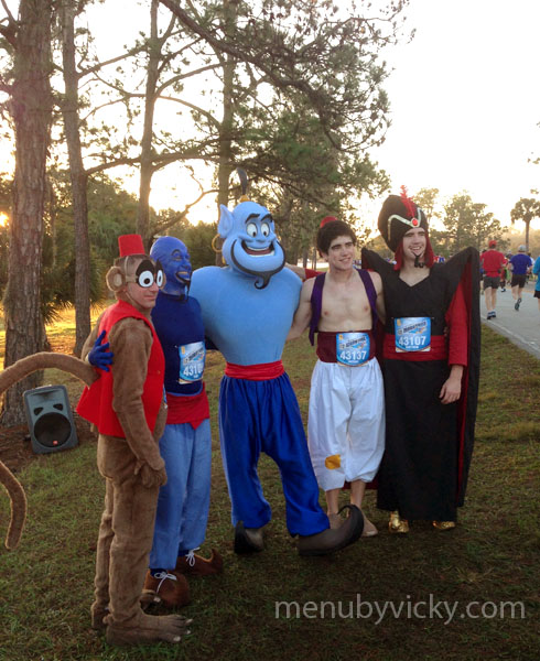 Disney World Marathon 2013 - Character photo
