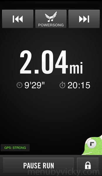 Nike+ Running - Screenshot