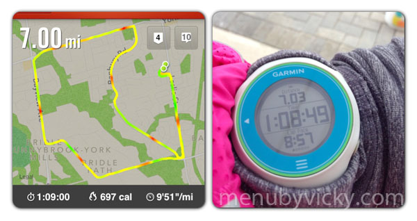 Nike+ app compared to the Garmin 610