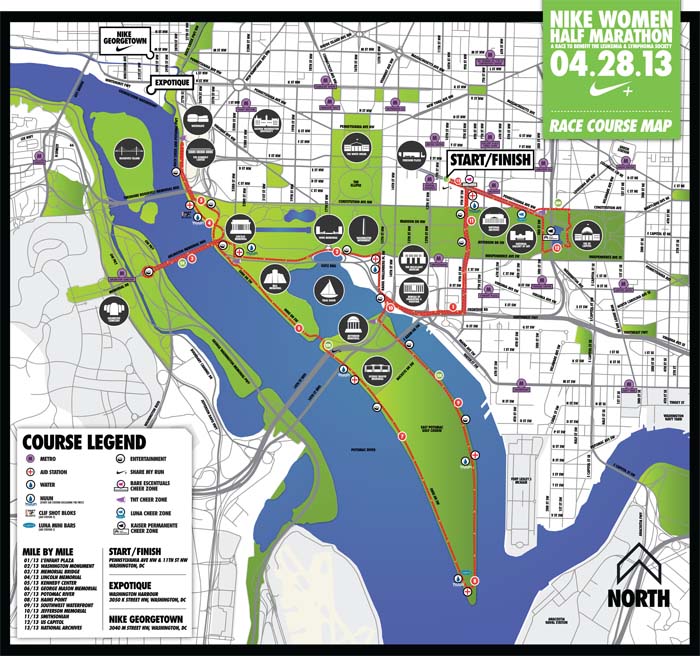 2013 DC Nike Women's Half Course