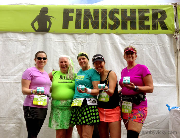 We made it! We finished!