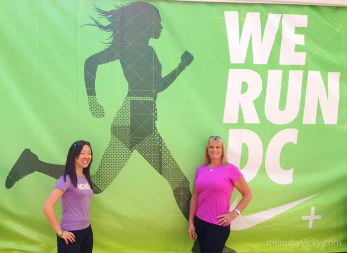 Tammy and I outside the Nike Women's Half Expo