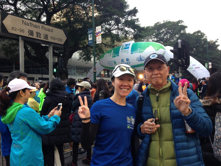 HK Half Marathon Start