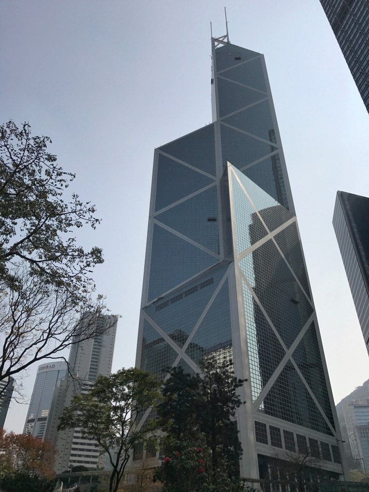 Skycrapers in Hong Kong
