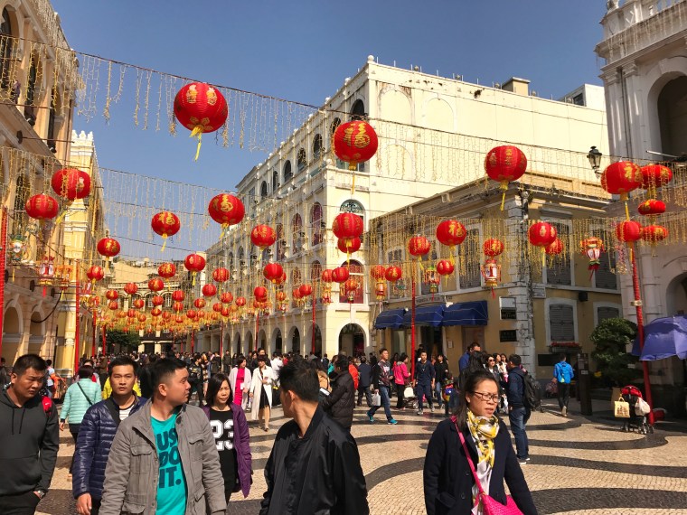 Senado Square in Macau
